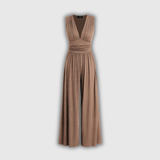 Charity – Chic Sleeveless Wide-Leg Jumpsuit
