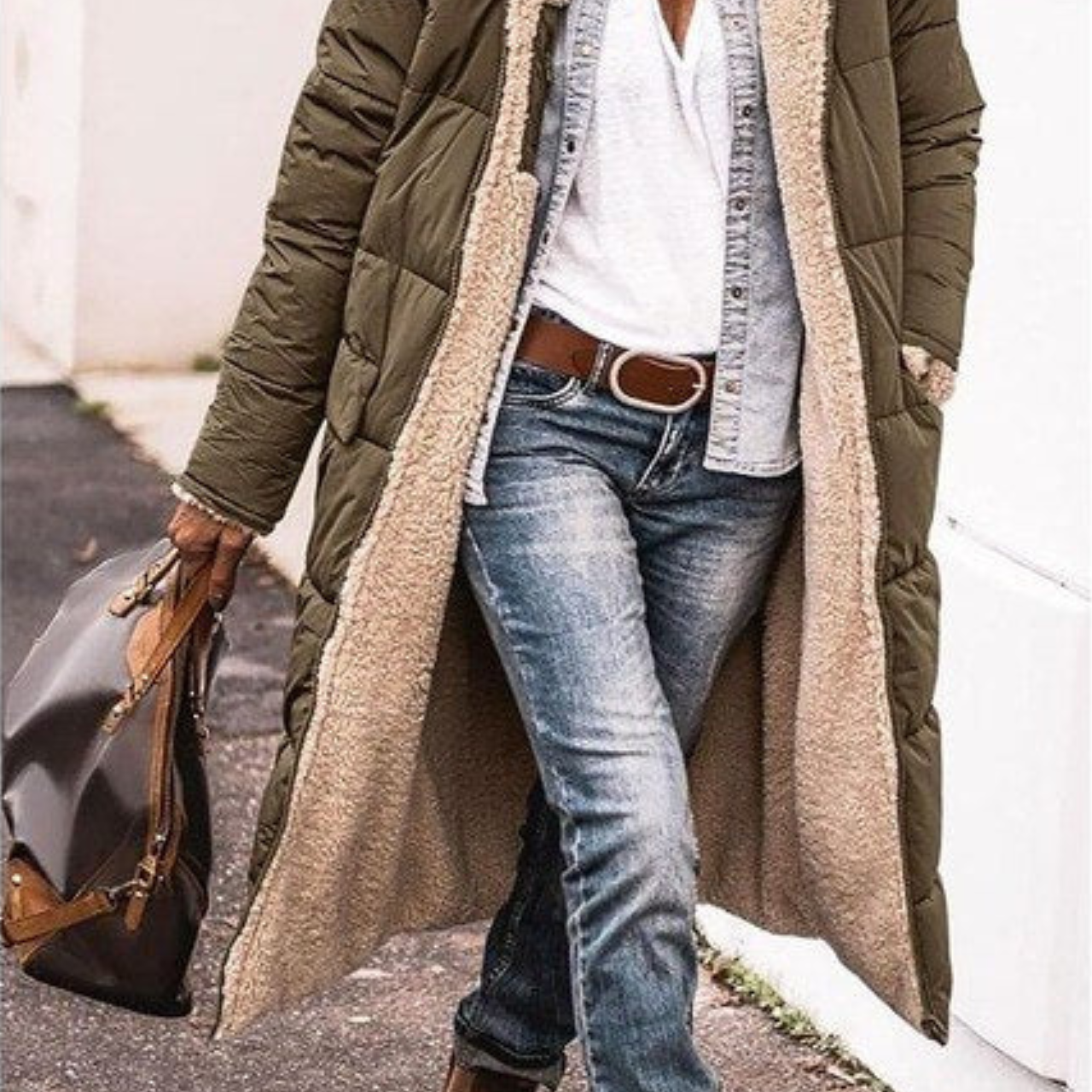 Elena | Elegant Reversible Coat