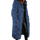 Winifred | Cable-Knit Hooded Cardigan