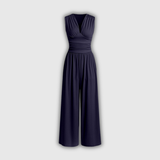 Charity – Chic Sleeveless Wide-Leg Jumpsuit