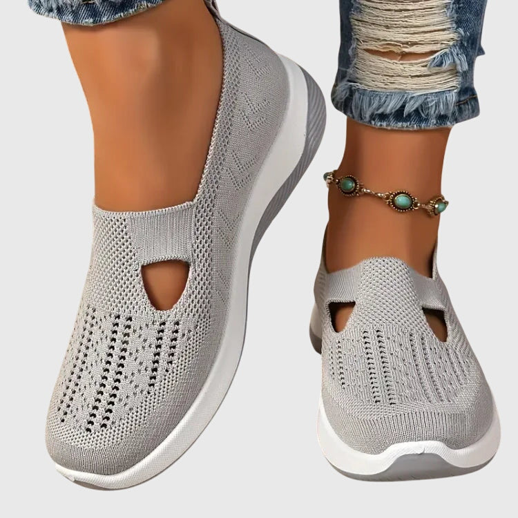 Enid | Orthopaedic Wide-Fit Knit Trainer