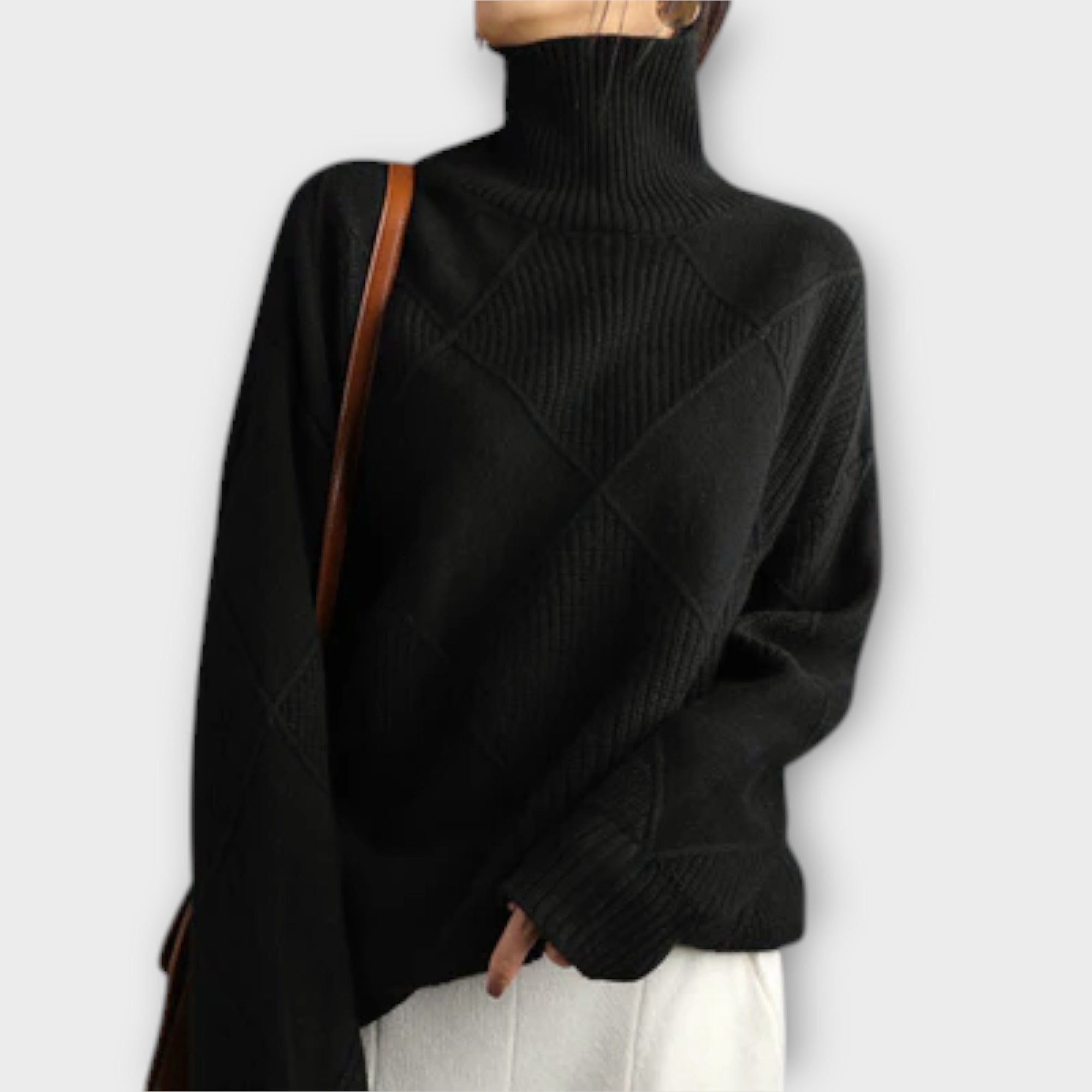 Melanie - Cosy Roll Neck Jumper