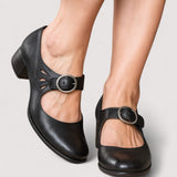 Clara - Elegant High Heels made of Synthetic Leather