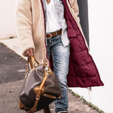 Elena | Elegant Reversible Coat