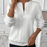 LUCIA I Zip-Up Pullover