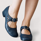 Clara - Elegant High Heels made of Synthetic Leather