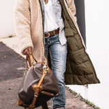 Elena | Elegant Reversible Coat