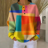 Hilda | Waffle-Knit Colour Block Tops