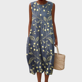 Florence - Floral Cotton Summer Dress