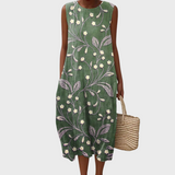 Florence - Floral Cotton Summer Dress