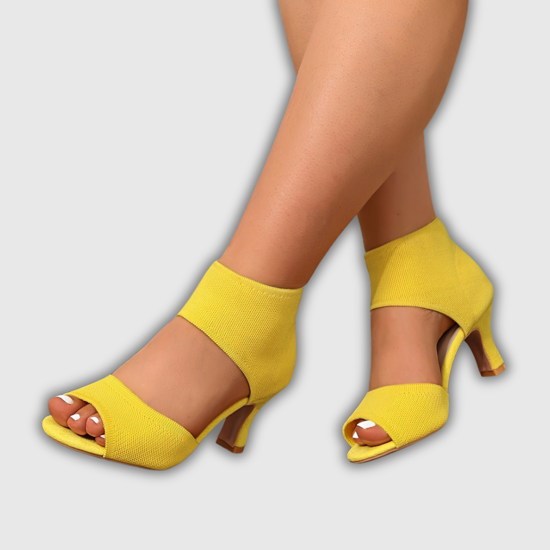 Camille | Stretch Comfort Heels