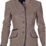 Adelaide | Wool-Blend Stand-Collar Jacket
