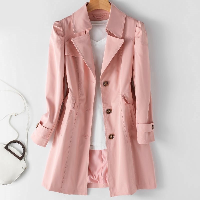 Eleanor | Classic Belted Trench Coat