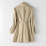 Eleanor | Classic Belted Trench Coat