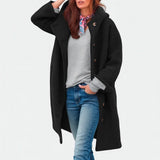 Maude | Hooded Longline Wool-Blend Coat