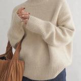 Clara | Oversized Roll Neck Jumper