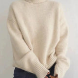 Clara | Oversized Roll Neck Jumper