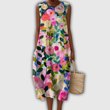 Amelia | Lightweight Sleeveless Summer Dress
