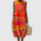 Elizabeth | Lightweight Sleeveless Summer Dress