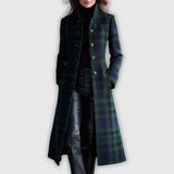 Margot | Tartan Check Longline Coat