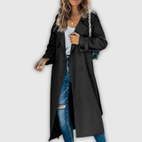 Vivien | Belted Double-Breasted Trench Coat