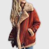 Rosemary | Shearling-Lined Buckle Coat