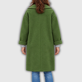 Maude | Hooded Longline Wool-Blend Coat