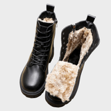 Winifred | Fleece-Lined Lace-Up Boots
