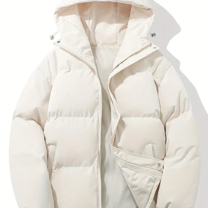 Maude | Hooded Quilted Puffer Coat