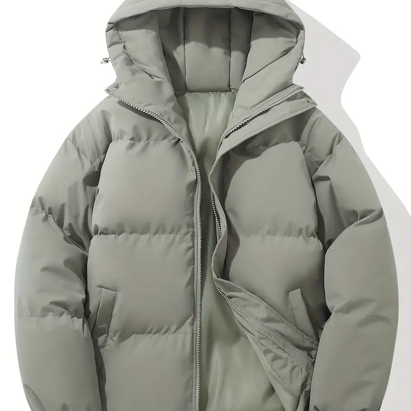 Maude | Hooded Quilted Puffer Coat