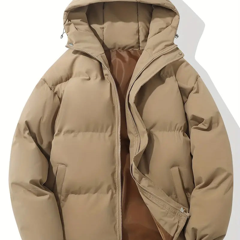 Maude | Hooded Quilted Puffer Coat