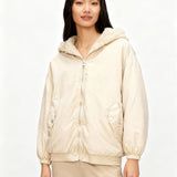 Flora | Hooded Fleece-Lined Winter Coat