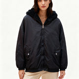 Flora | Hooded Fleece-Lined Winter Coat