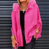 ARABELLE | Casual Coat with Hood & Fur Collar