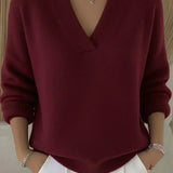 Rosalind | Relaxed V-Neck Jumper