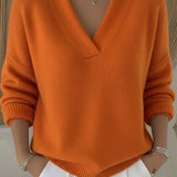 Rosalind | Relaxed V-Neck Jumper