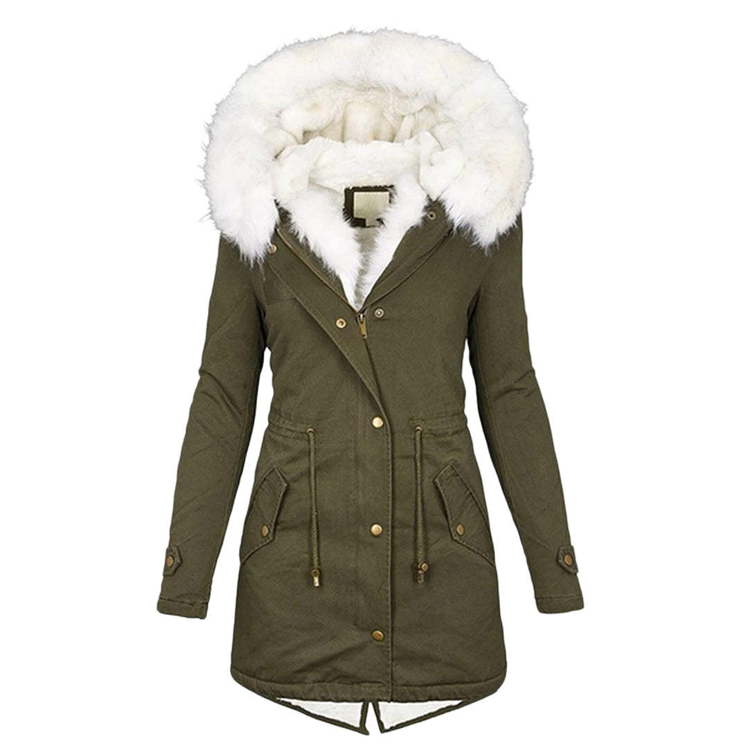 Beryl | Faux Fur-Trimmed Hooded Winter Coat