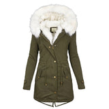 Beryl | Faux Fur-Trimmed Hooded Winter Coat
