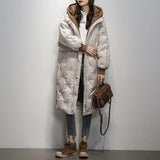 Ursula | Quilted Coat with Hood
