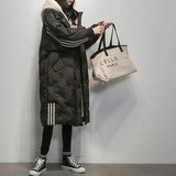 Ursula | Quilted Coat with Hood
