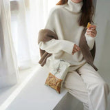 Muriel | Oversized Roll Neck Jumper