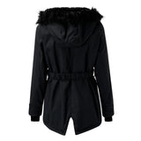 Harriet | Faux Fur Hooded Parka Coat
