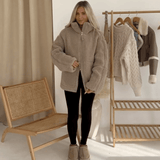 Elsie | Teddy Fleece Zip Jacket