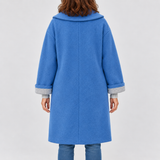 Maude | Hooded Longline Wool-Blend Coat