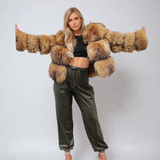 DACY | Stylish Faux Fur Coat