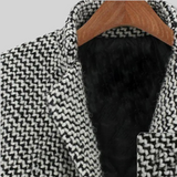 Edith | Textured Tweed-Weave Coat