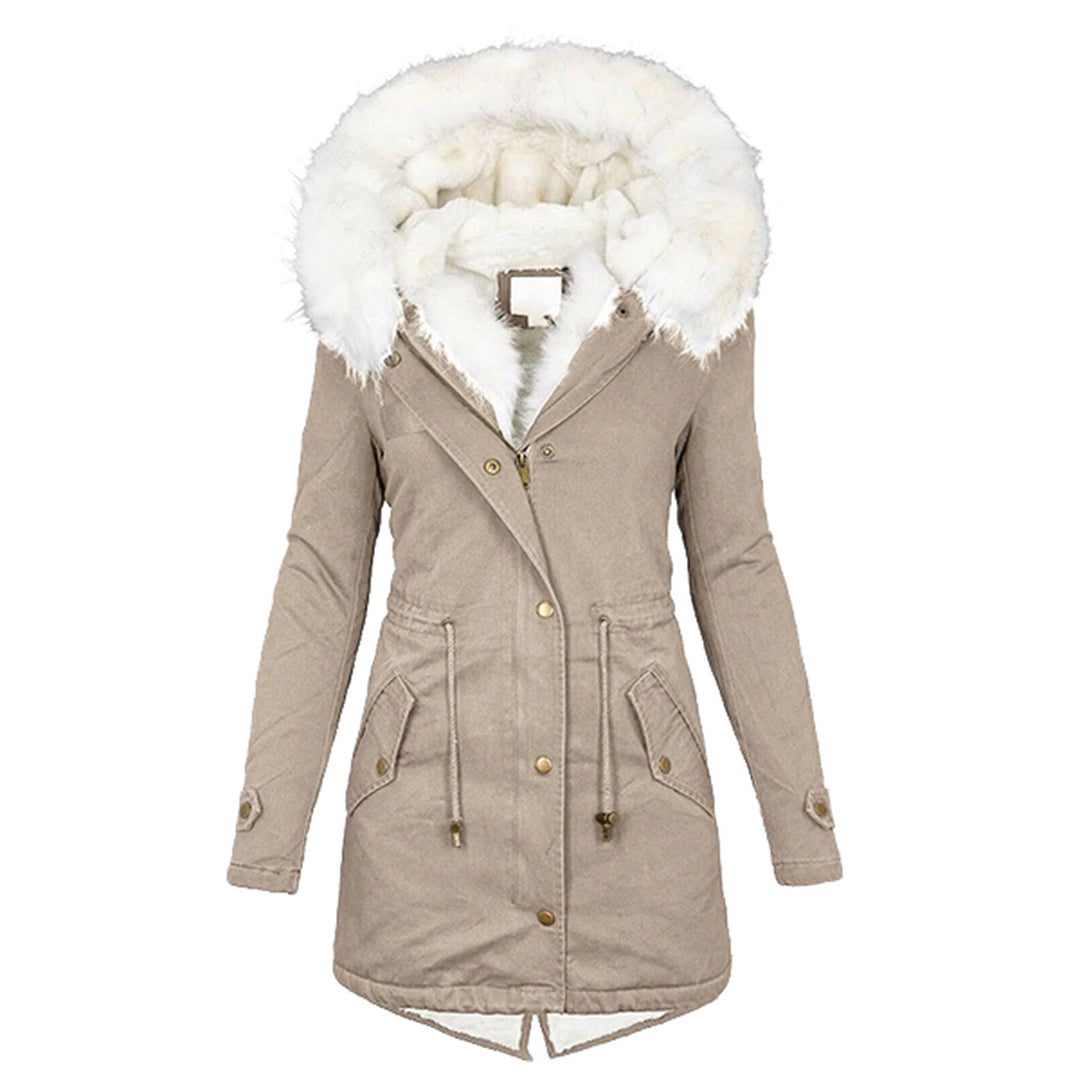 Beryl | Faux Fur-Trimmed Hooded Winter Coat