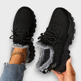Beatrice | Chunky Knit Lace-Up Trainers