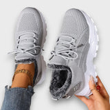 Beatrice | Chunky Knit Lace-Up Trainers