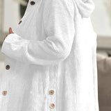 Cordia | Comfortable Cord Jacket with Hood
